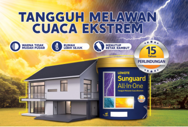 Satu-satunya Cat Eksterior dengan Perlindungan 15 Tahun