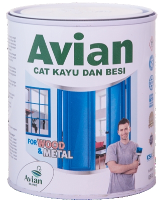  Avian Brands Cat Kayu dan Besi